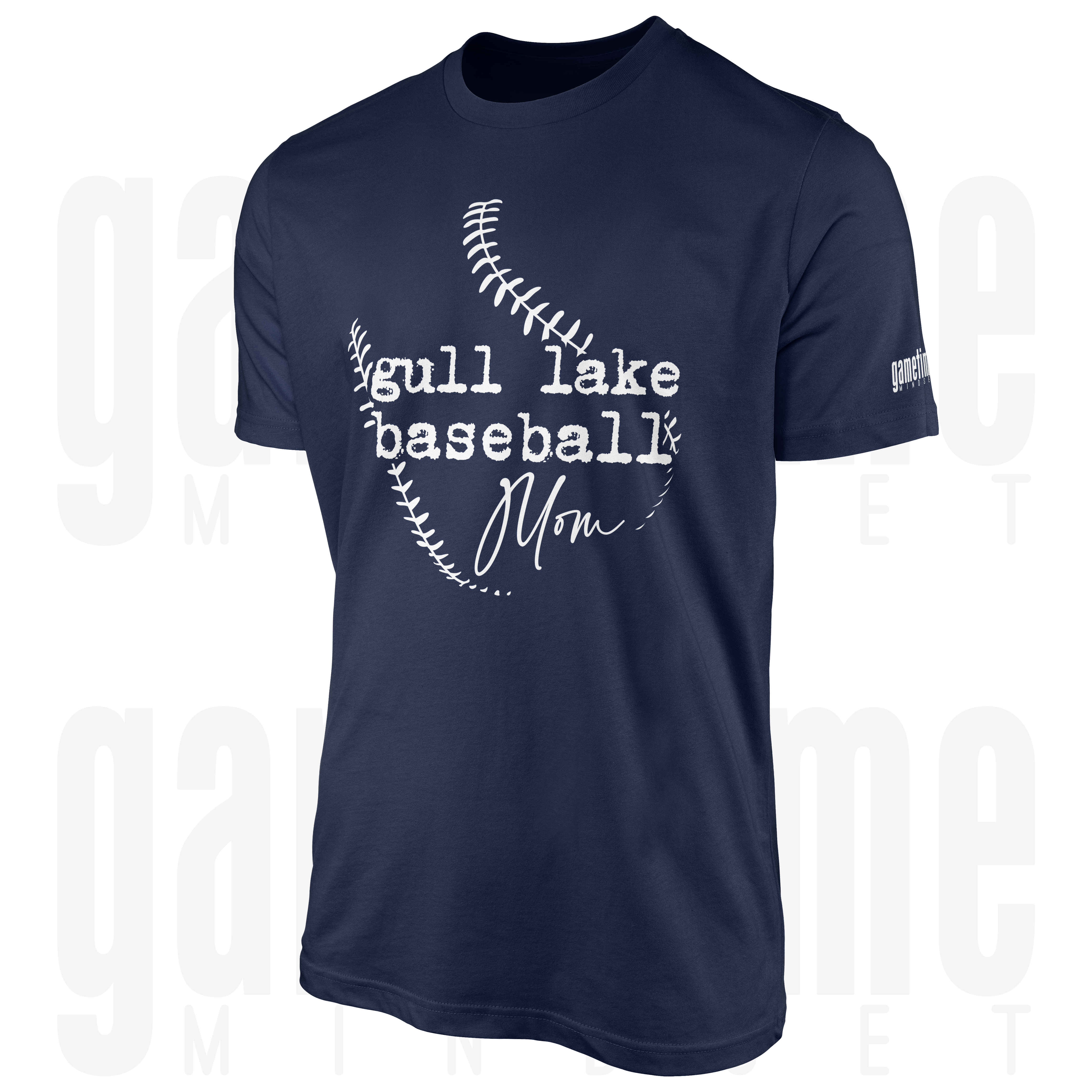 Gull Lake Baseball Mom+ T-Shirt Gull Lake Baseball Mom+ T-Shirt