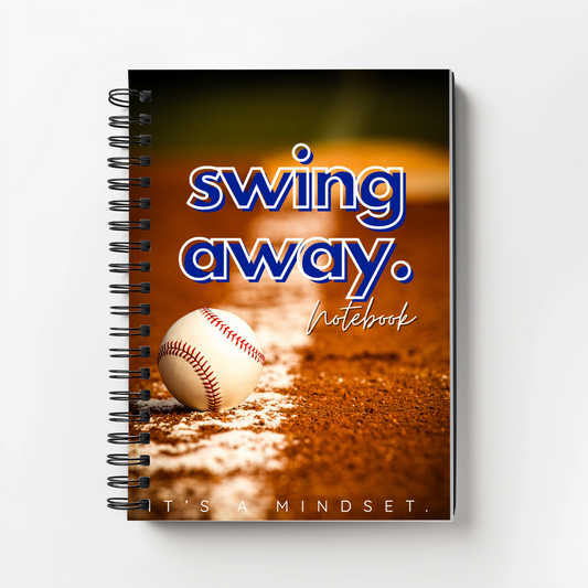 "Swing Away" Journal / Notebook | Gametime Mindset