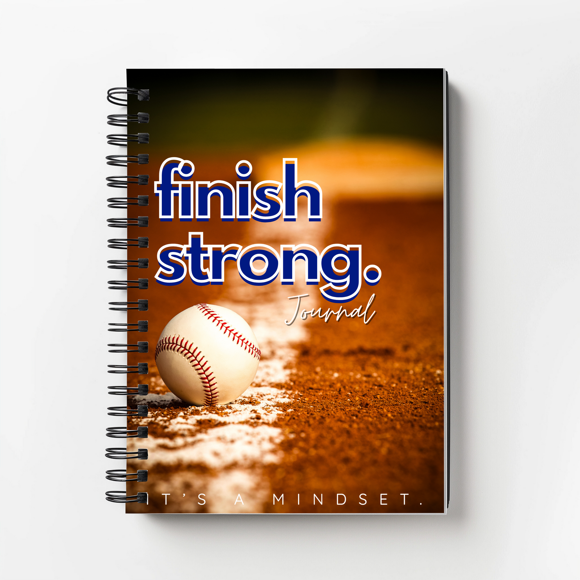 "Finish Strong" Journal / Notebook | Gametime Mindset