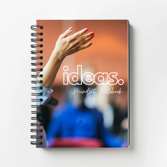 "Ideas" Journal / Notebook | Gametime Mindset