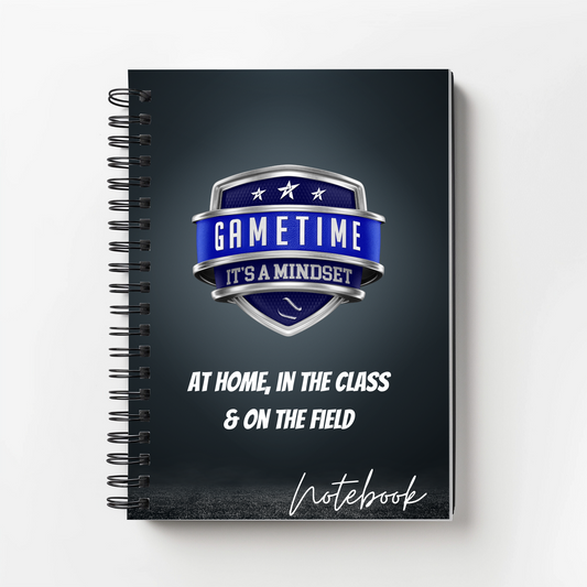 Gametime Mindset Tagline Journal / Notebook | Gametime Mindset