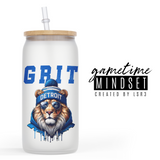 D-Town Grit Soda Can Glass