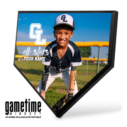 ⚾ Homeplate Photo Plaque