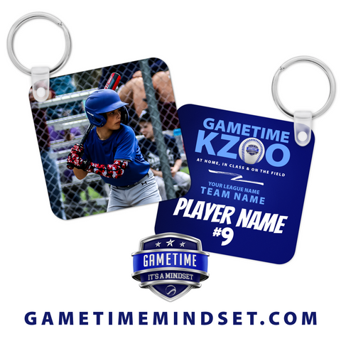 Personalized Gametime Kzoo Keychain